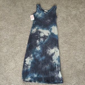 NWT - Tie Dye women’s maxi dress